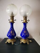 Belles lampes porcelaine d'occasion  Scey-sur-Saône-et-Saint-Albin