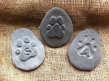 Hand made & carved Pet memory pebble, garden memorial, unique, plaque dog urn for sale  Shipping to South Africa