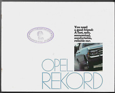 Opel rekord 1968 for sale  UK