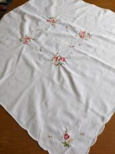 Embroidered tablecloth for sale  ABERDEEN