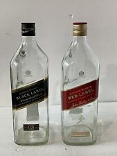 Botella vacía Johnie Walker etiqueta negra y roja 750 ml, usado segunda mano  Embacar hacia Argentina