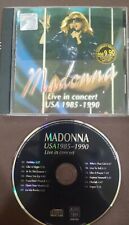 Malásia CD MADONNA 85-90 Live In Concert EUA 13 faixas capa de foto exclusiva como nova comprar usado  Enviando para Brazil
