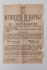 Ordinanza comune napoli usato  Napoli