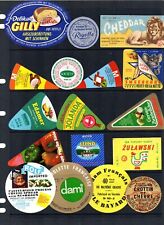 Cheese labels different for sale  MARKFIELD
