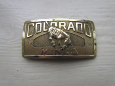 Colorado mines brass for sale  SOUTHAMPTON