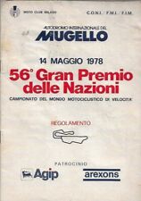 Autodromo mugello 1978 usato  Italia