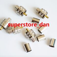 10pcs uhf male for sale  Shipping to Ireland