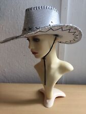 Silver sequinned stetson for sale  TORQUAY
