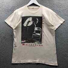 Camiseta vintage 1988 John Cougar Mellencamp para hombre L The Lonesome Jubilee blanca, usado segunda mano  Embacar hacia Argentina