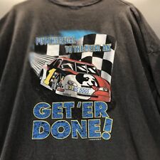 Camiseta unissex Big Dogs Put The Pedal To The Medal NASCAR Geter Done 4XL 2005, usado comprar usado  Enviando para Brazil