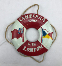 Anillo de vida de recuerdo de Canberra Cruise Londres 1986 segunda mano  Embacar hacia Argentina