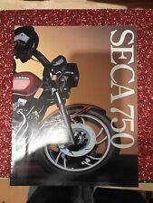 Pasta folheto de motocicleta Yamaha SECA 750 comprar usado  Enviando para Brazil