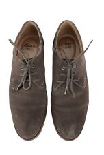 Zapatos con cordones de cuero de gamuza marrón pulido Clarks Reino Unido 8,5 | 42,5 EUR | EE. UU. 9,5 segunda mano  Embacar hacia Argentina
