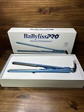 BaBylissPRO Nano Titanium Ultra-Thin Straightening Iron 1 1/2 Inch, used for sale  Shipping to South Africa