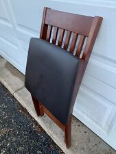 Foldable chair solid for sale  Lansdowne