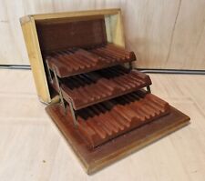 Antique wooden cigarette d'occasion  Expédié en Belgium