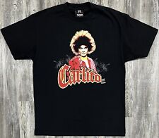 Camiseta vintage 2005 WWE Carlitos I know Cool doble cara para hombre talla L, usado segunda mano  Embacar hacia Argentina