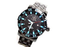 INVICTA Sea Base Masculino 53mm Aço Inoxidável Mostrador Preto Preto NH35A Automático comprar usado  Enviando para Brazil