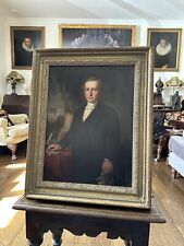 Antique Victorian Oil Portrait Painting Earl Of Wemyss Amisfield House for sale  Shipping to South Africa