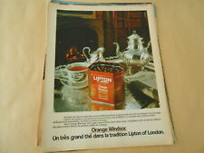 Publicité 1983 lipton d'occasion  La Verpillière