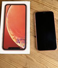 iphone xr 64gb coral for sale  YORK