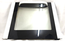 Bush BET50W Oven cooker full Main door glass handle hinge White fair, used for sale  Shipping to Ireland