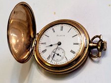 Vintage 1911 Elgin Tamanho 0 Relógio de Bolso Feminino Caça Completa Caixa Folheada a Ouro., comprar usado  Enviando para Brazil