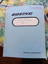 Boeing 747 1967 documentos de información preliminares planos originales avión  segunda mano  Embacar hacia Argentina