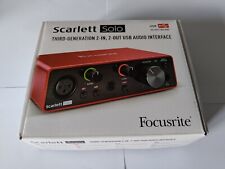 Focusrite scarlett solo for sale  LEICESTER