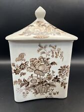 Brown floral transferware for sale  Baton Rouge