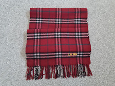 Burberry red check for sale  SKELMERSDALE