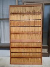 Usado, Puerta corredera tradicional japonesa de bambú de la década de 1940 ""Husuma", marco de madera prístino segunda mano  Embacar hacia Argentina
