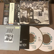 DEPECHE MODE 101 JAPAN 2CD PCCY-00580 com OBI+2 Folhetos 1994 PONY CANYON reedição comprar usado  Enviando para Brazil