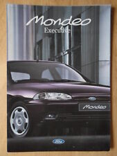 Ford Mondeo Executivo Orig 1995 Belga & Francês Folheto Vendas MKTS comprar usado  Enviando para Brazil