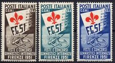 Italia 1951 serie usato  Firenze