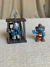 Vintage smurfs prisoner for sale  HARPENDEN