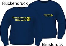 Pullover thw sweatshirt gebraucht kaufen  Heemsen