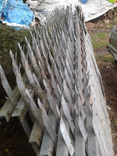 Metal security palisade for sale  HEREFORD