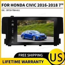 Compatível com tela sensível ao toque Honda Civic 2016 - 2018 tela de navegação apenas 7 polegadas comprar usado  Enviando para Brazil
