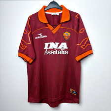Camiseta de fútbol original AS Roma 1999/2000 en casa camiseta de fútbol diadora - NAKATA 8, usado segunda mano  Embacar hacia Argentina