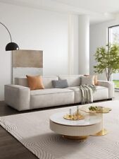 sofá de veludo branco luxo comprar usado  Enviando para Brazil