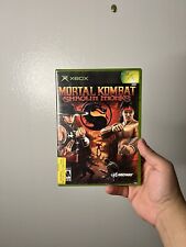 Mortal Kombat Shaolin Monks Original Xbox EN CAJA Completa Probado Etiqueta Negra segunda mano  Embacar hacia Argentina