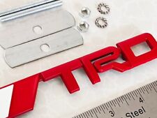 1 emblema de metal vermelho TRD adesivo adesivo Sports Pro Grill Grille pro off-Road comprar usado  Enviando para Brazil