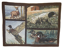 Hunting tapestry pillow for sale  Shipping to Ireland
