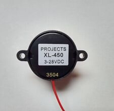 PUI Audio XL-450 Buzzer Siren Alarm Speaker Piezo 12V 3-28VDC 28MM Panel Mount  for sale  Shipping to South Africa