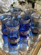 Vintage moroccan blue for sale  SALISBURY