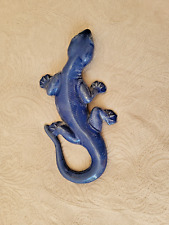 Statuette gecko bleu d'occasion  Plaisir