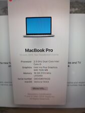 Mac book pro for sale  WESTCLIFF-ON-SEA