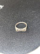 Silver dad ring for sale  STOWMARKET