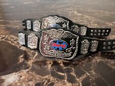 WWE WWF Classic Silver Tag Team Championship Belts Mattel ActionFigure Solto/Novo comprar usado  Enviando para Brazil